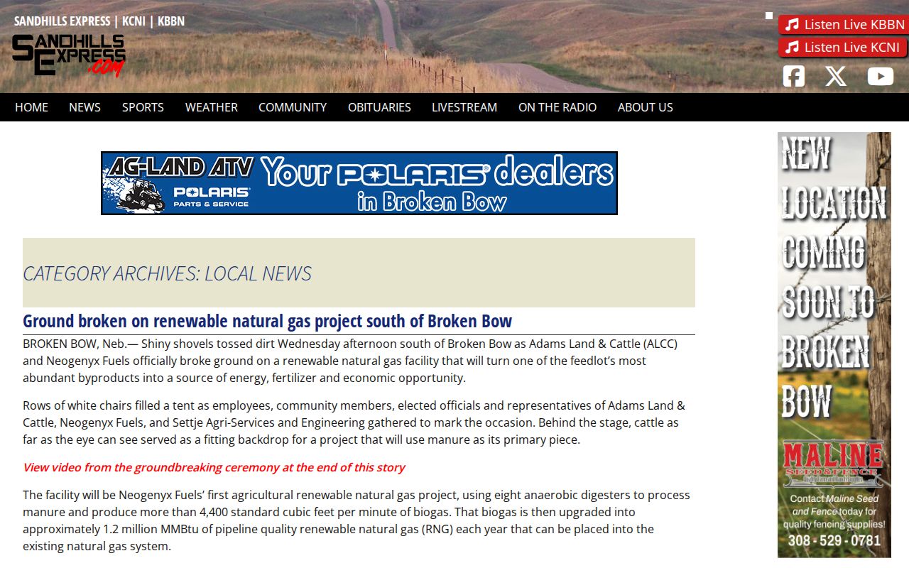 Sherman County arrest news in the Sandhills Express Local News archive